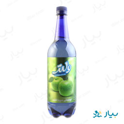 آب سیب سبز گازدار 1 لیتری والتر