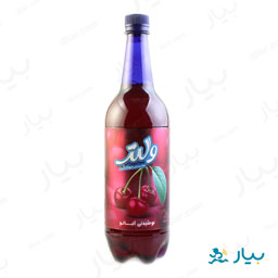 آب آلبالو گازدار 1 لیتری والتر