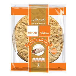 نان تافتون طلایی 450 گرمی سه نان