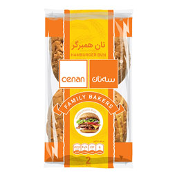 نان همبرگری 2 عددی سه نان