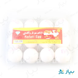 تخم مرغ 12عددی زرده طلایی