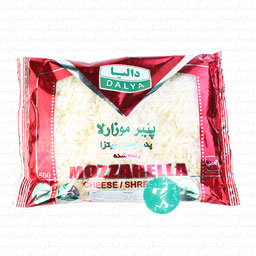 پنیر پیتزا موزارلا رنده شده 500 گرمی دالیا
