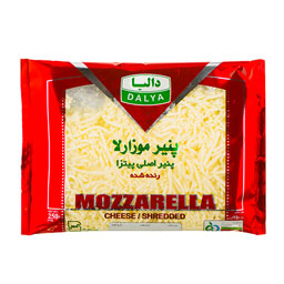 پنیر موزارلا رنده شده 250 گرمی دالیا