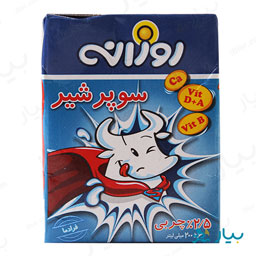 سوپر شیر نیم چرب 200 میلی لیتری روزانه