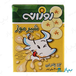 شیر موز 200 میلی لیتری روزانه