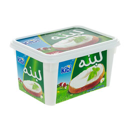 پنیر لبنه 350 گرمی کیبی