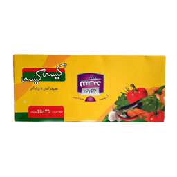 کیسه فریزری اسان بردار 120 برگ سپید