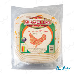 کالباس 60 درصد گوشت مرغ و قارچ میکائیلیان