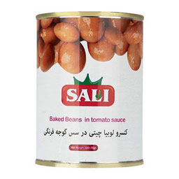 کنسرو لوبیا چیتی 380 گرمی سالی