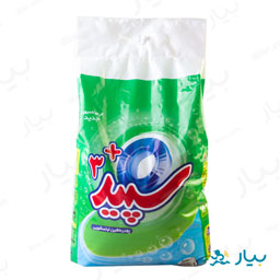 پودر ماشین لباسشویی 3 کیلوگرمی سپید پلاس