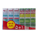 پک پودر لباسشویی 1+5 سپید