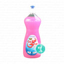 مایع ظرفشویی صورتی 1 لیتری گلی