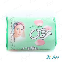 صابون بهداشتی سبز 75 گرمی عروس