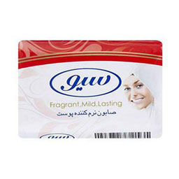 صابون دستشویی صورتی طرح چهره 90 گرمی سیو