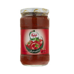 رب گوجه فرنگی شیشه 710 گرمی ایلیکا