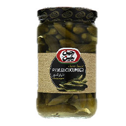 کنسرو خیارشور سوپر ویژه 670 گرمی چین چین