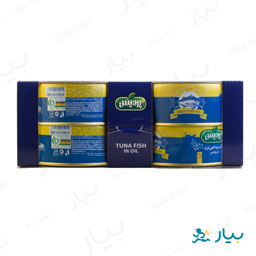 پک تن ماهی 4 عددی 180 گرمی پردیس