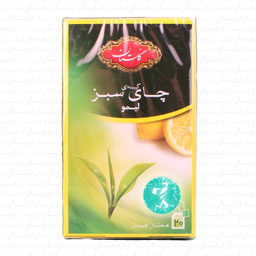 چای سبز لیمو کیسه ای 20عددی گلستان