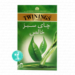 چای سبز خالص کیسه ای 20 عددی توئینینگز