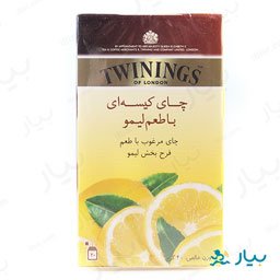 چای تی بگ طعم لیمو 40گرمی تونینگز