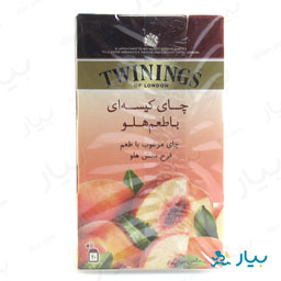 چای کیسه‌ای با طعم هلو 20 عددی توینینگز
