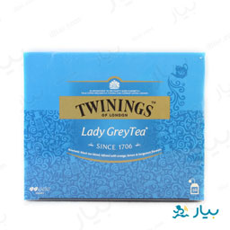 چای سیاه کیسه ای لیدی گری 50 عددی توینینگز