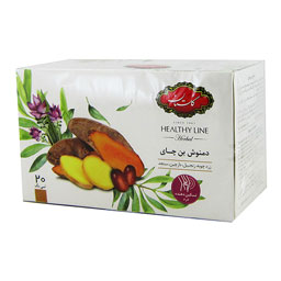 دمنوش بن چای 20 عددی گلستان (زردچوبه،زنجبیل،دارچین)