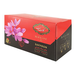 چای تی بگ گلستان خارجه زعفرانی 25 عددی