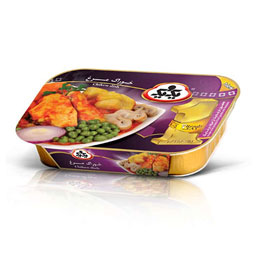 خوراک مرغ 285گرم یک و یک