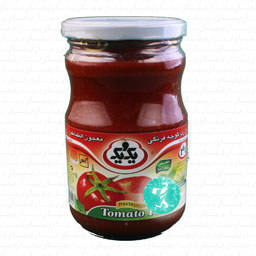 رب گوجه فرنگی شیشه ای 700 گرمی یک و یک