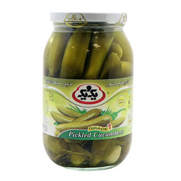 خیار شور درجه 1 مینی 1500 گرمی یک و یک