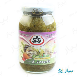 ترشی لیته 470 گرمی یک و یک
