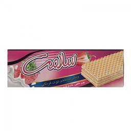 ویفر باطعم توت فرنگی 160 گرمی سلامت