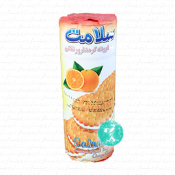 بیسکویت کرم دار پرتقالی سلامت