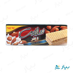 بیسکویت ویفری بادامی 160گرمی سلامت