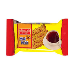 بیسکویت مینی پتی بور وانیلی 13 گرمی شیرین عسل