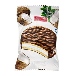 والس شکلاتی مغزدار با طعم نارگیل شیرین عسل 22 گرمی