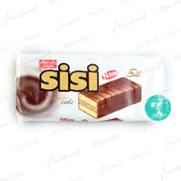 کیک وانیلی سیسی 30 گرمی شیرین عسل