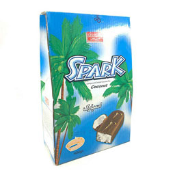 شکلات نارگیلی جعبه ای اسپارک شیرین عسل 400 گرم