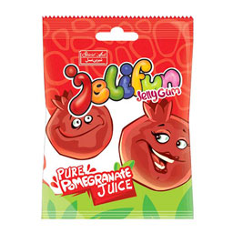 پاستیل میوه ای انار 15 گرمی شیرین عسل