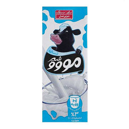 شیر پرچرب مووو 200 میلی لیتری شیرین عسل