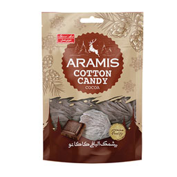 پشمک الیافی کاکائویی آرامیس 250 گرمی شیرین عسل