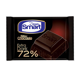 شکلات تلخ 72% دریم اسمارت 18 گرم شیرین عسل