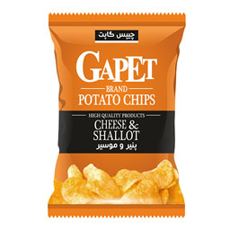چیپس پنیر و موسیر 140 گرمی گاپت
