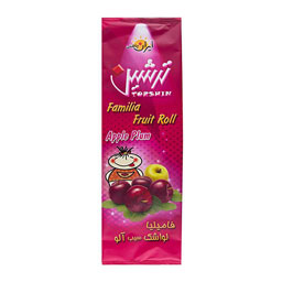 لواشک فامیلیا 45 گرمی آلو و سیب ترشین