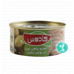 کنسرو ماهی تون در روغن زیتون 180 گرمی کادوس
