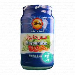 سس مایونز شیشه ای 900 گرمی بهروز