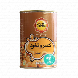 کنسرو نخود آبگوشتی 410 گرمی بهروز
