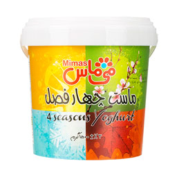 ماست چهارفصل 1500 گرمی می ماس