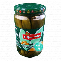 خیار شور درجه یک 680گرمی مهرام